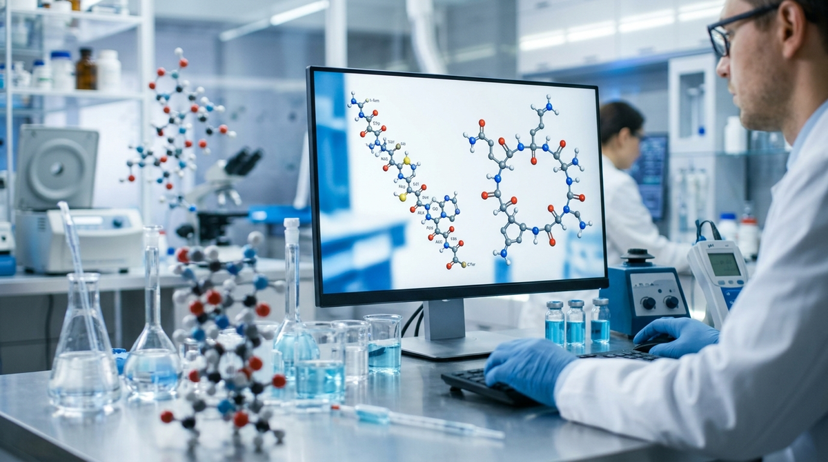 Comparing Linear and Cyclic Peptide Structures