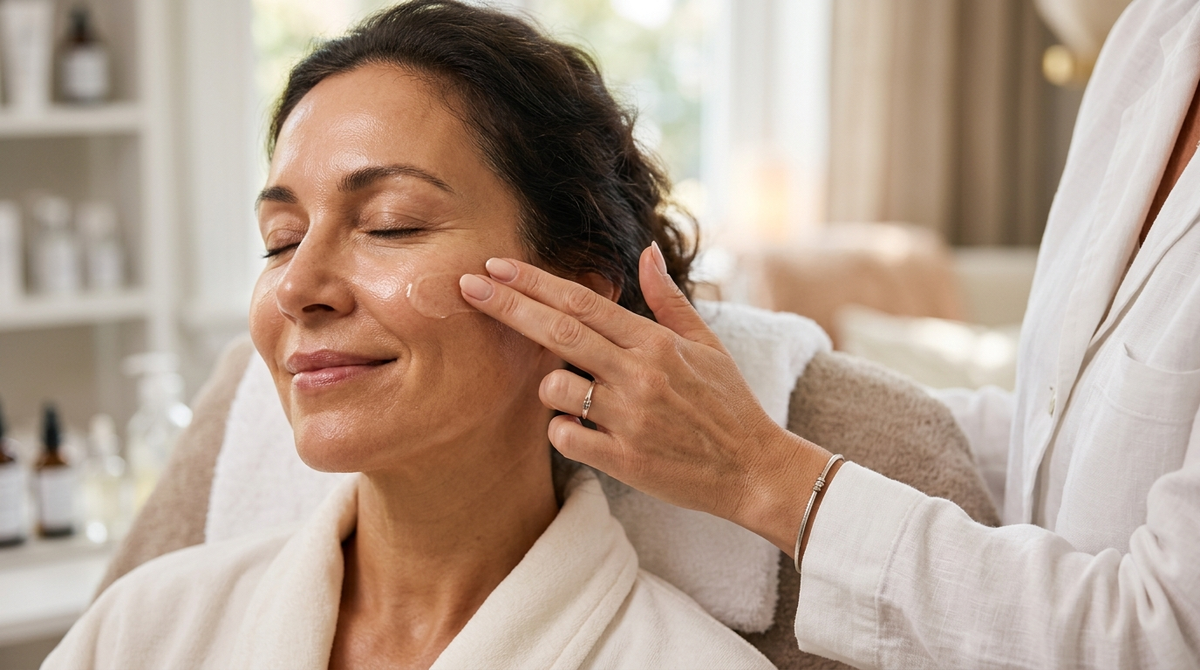 Facial Volume and Plumping with Peptide Serums