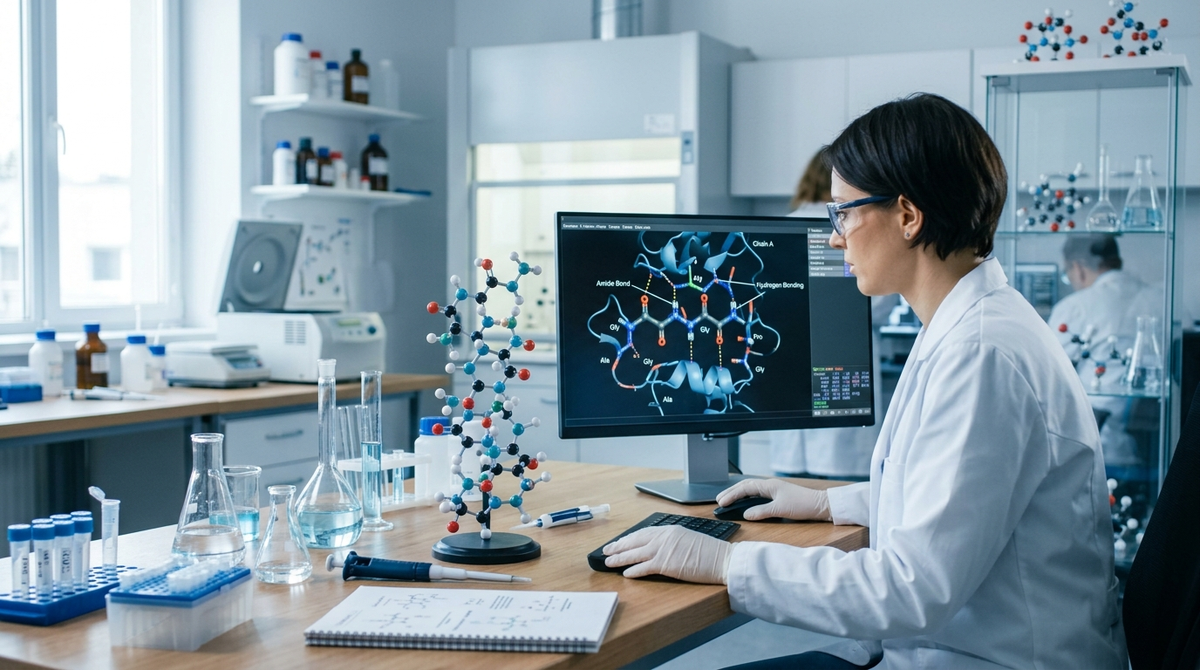 Factors Affecting Amide Bond Stability in Proteins