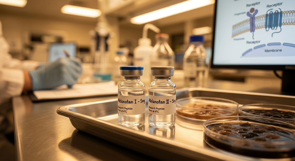 Melanotan I vs Melanotan II: Tanning Peptides and Receptor Selectivity