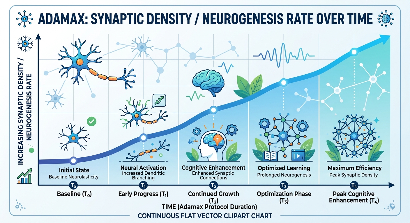 Adamax Synaptic Density Metrics