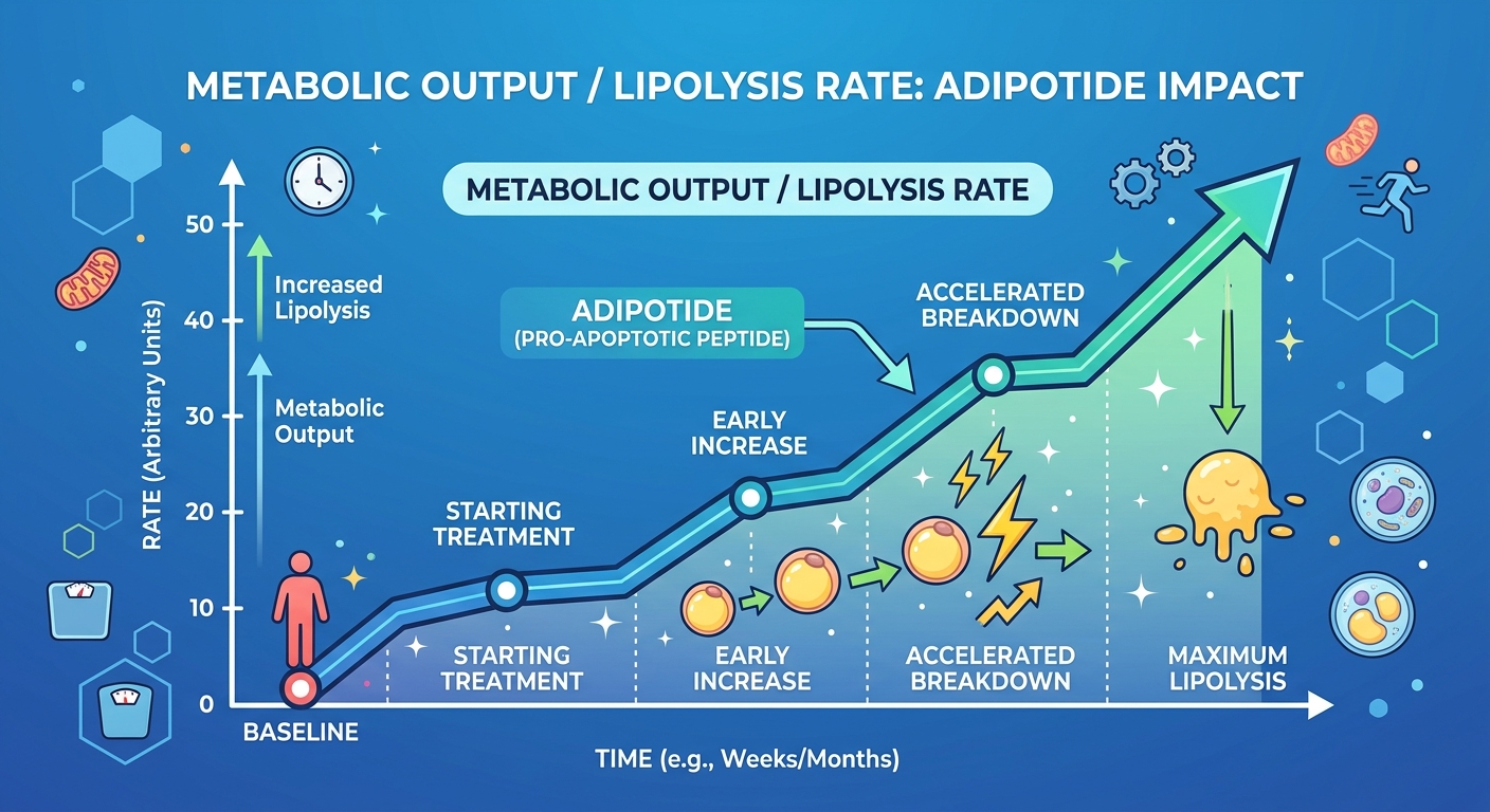 Adipotide Metabolic Expression Graph