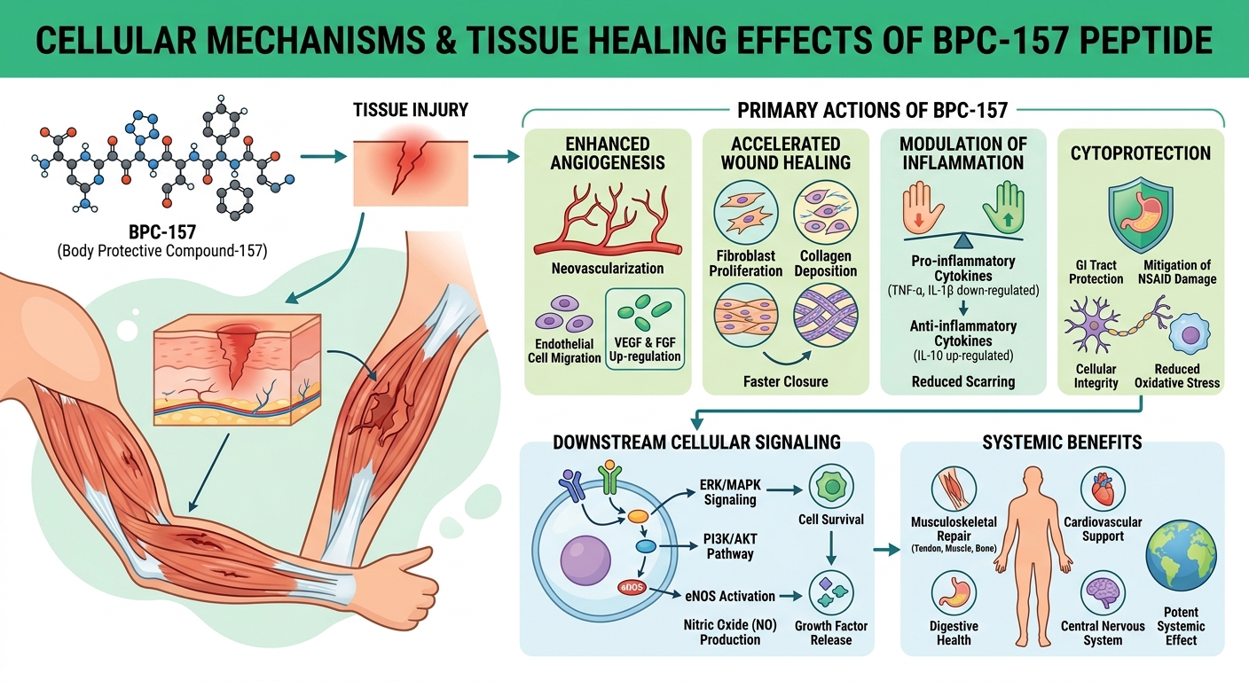 BPC-157 Visual Mechanism