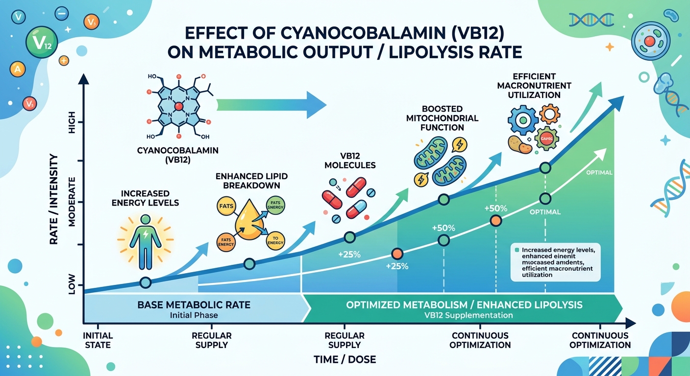 Cyanocobalamin (VB12) Metabolic Expression Graph