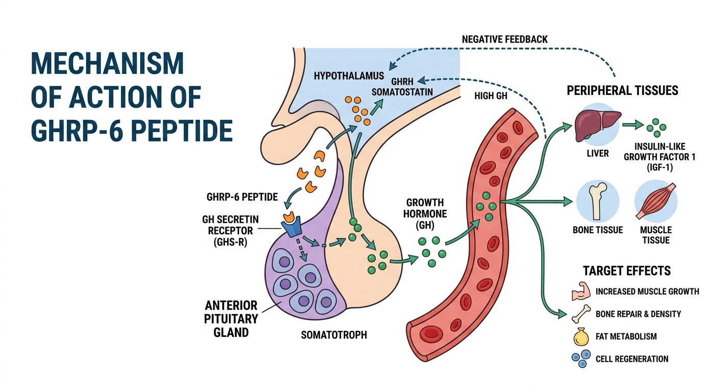 GHRP-6 Visual Mechanism