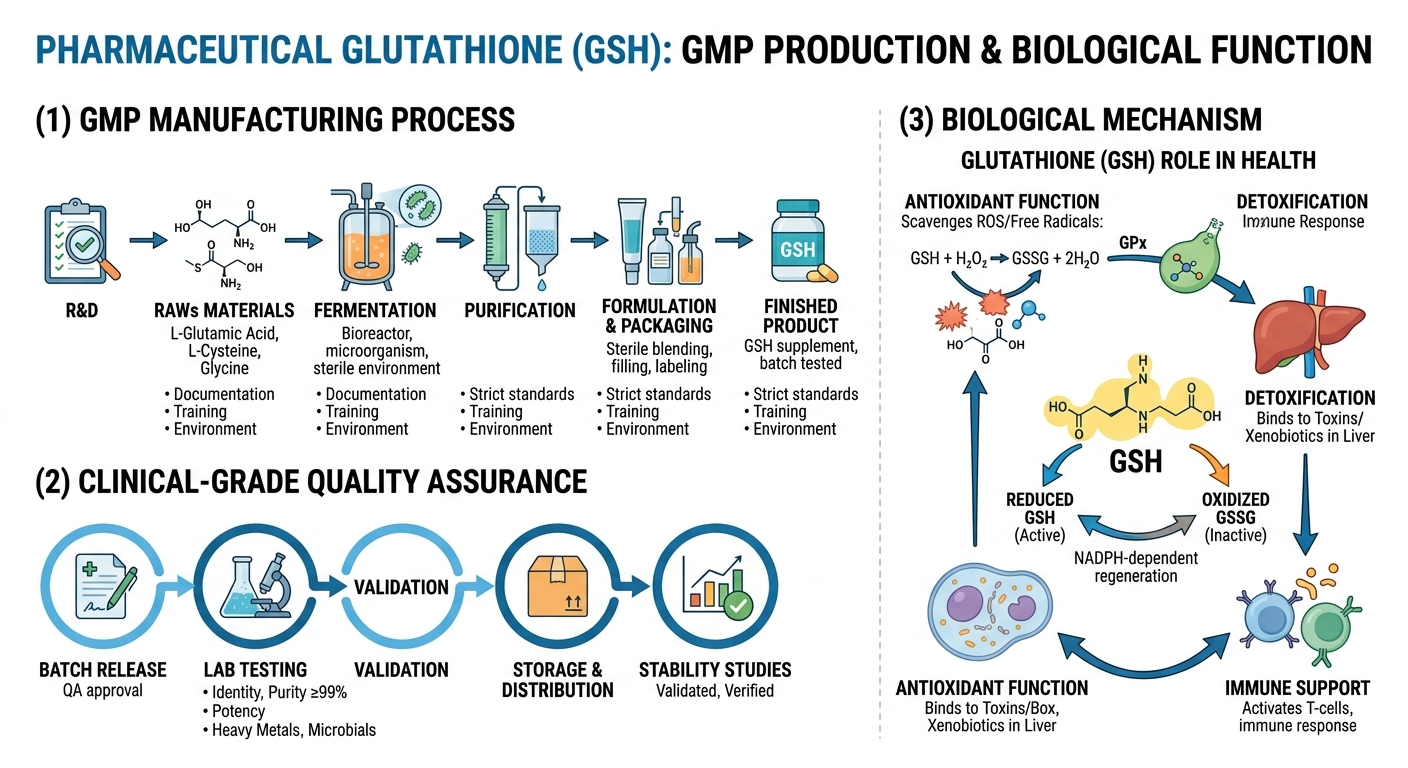 Glutathione (GMP) Pharmaceutical Process