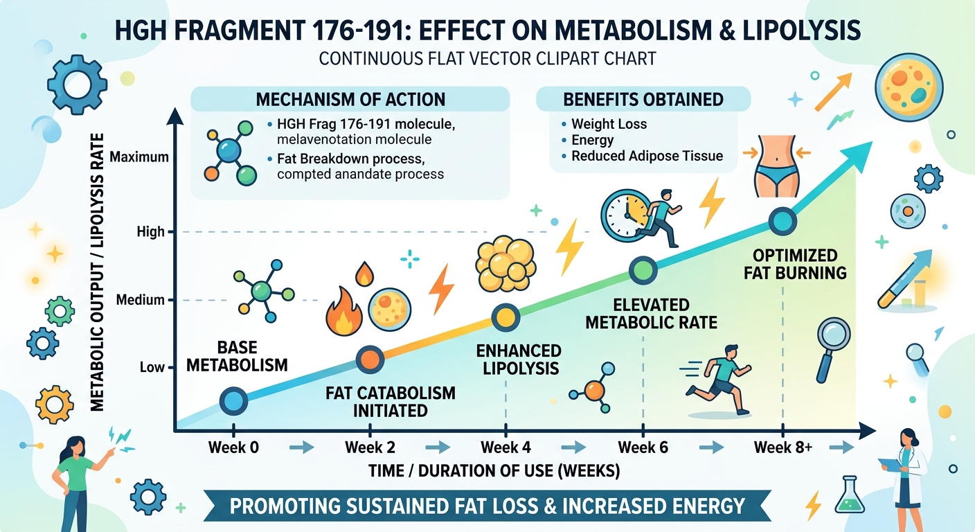 HGH Fragment 176-191 Metabolic Expression Graph