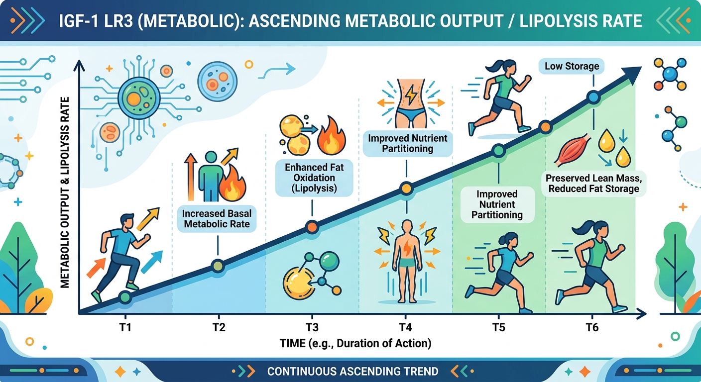 IGF-1 LR3 (Metabolic) Metabolic Expression Graph