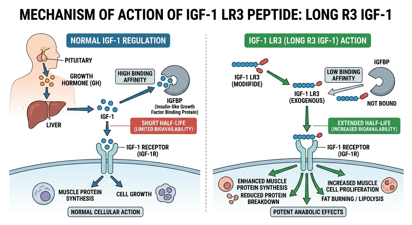 IGF-1 LR3 Visual Mechanism