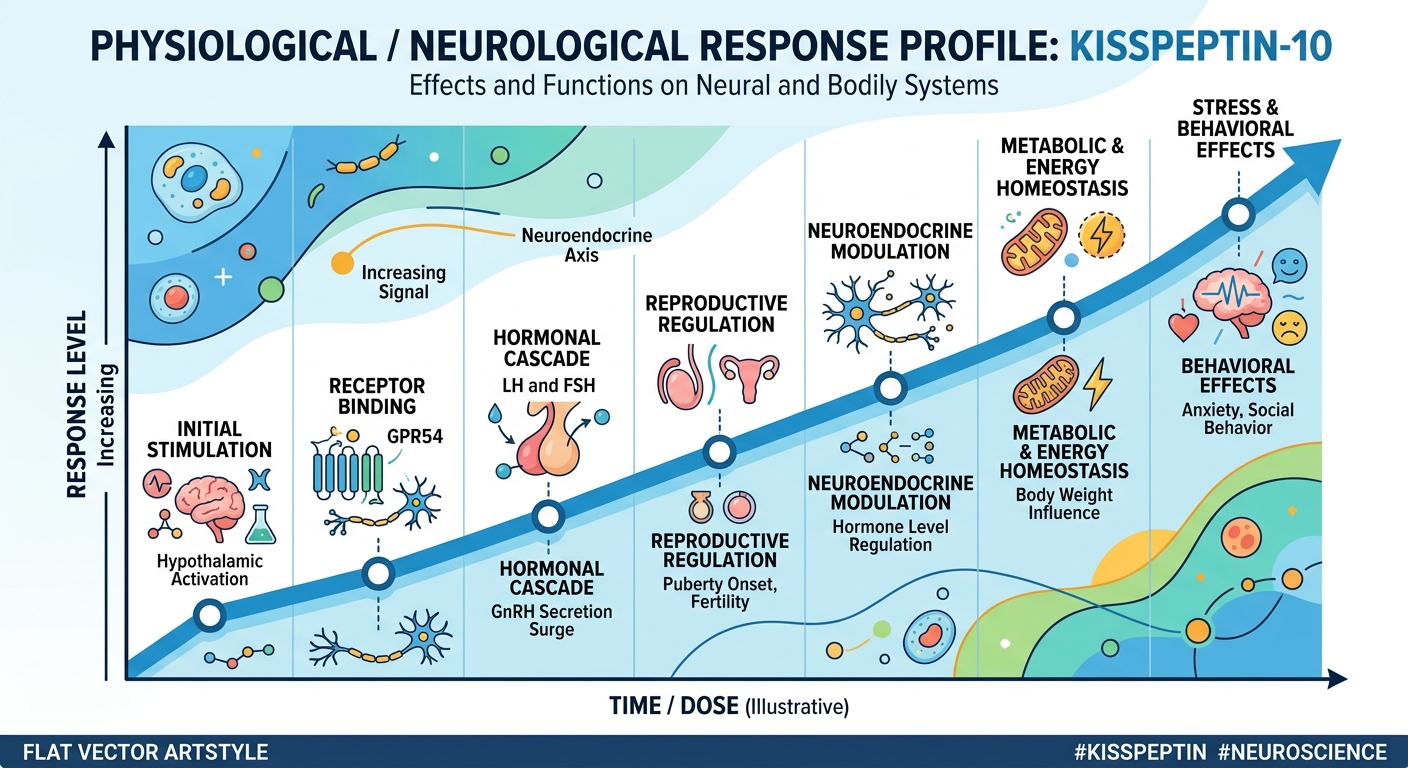 Kisspeptin-10 Receptor Expression Graph