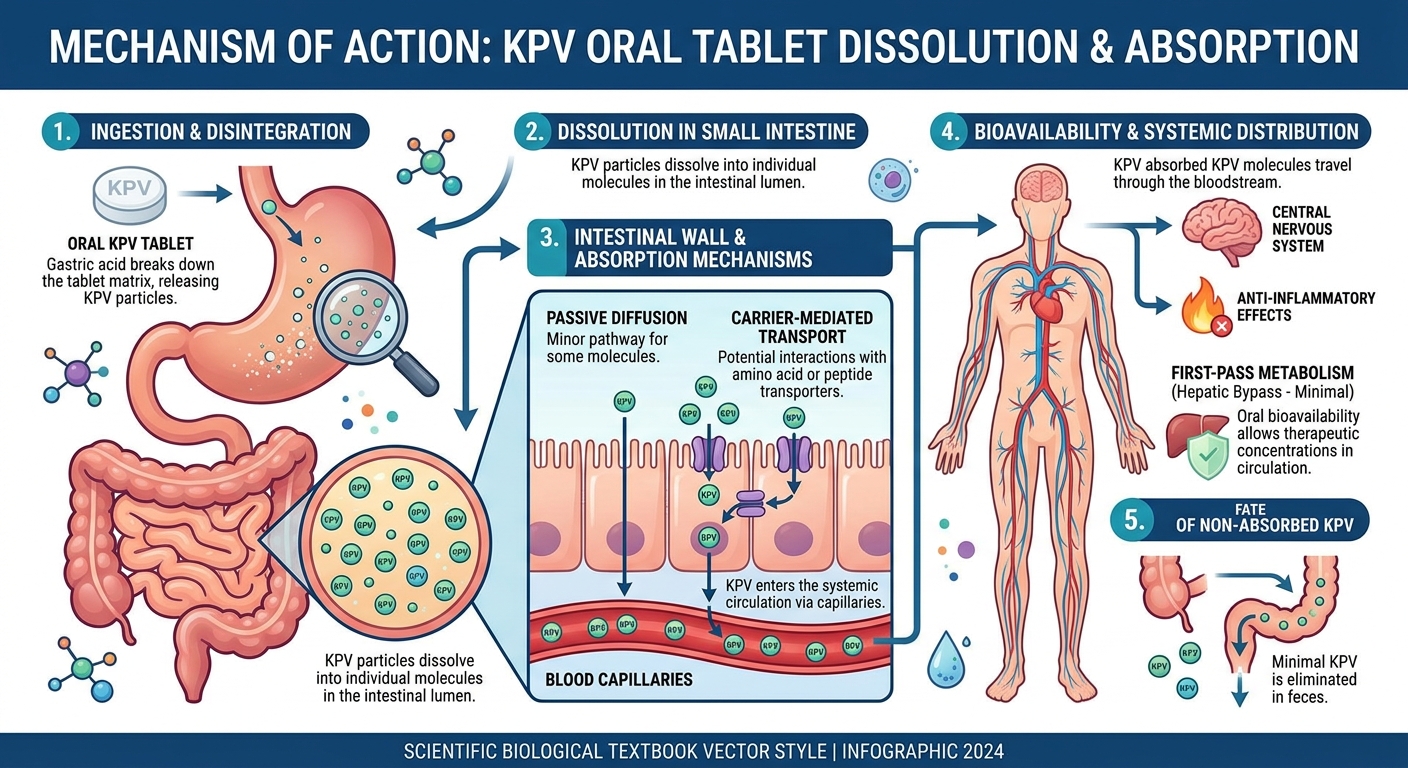 KPV Oral Tablets Oral Absorption