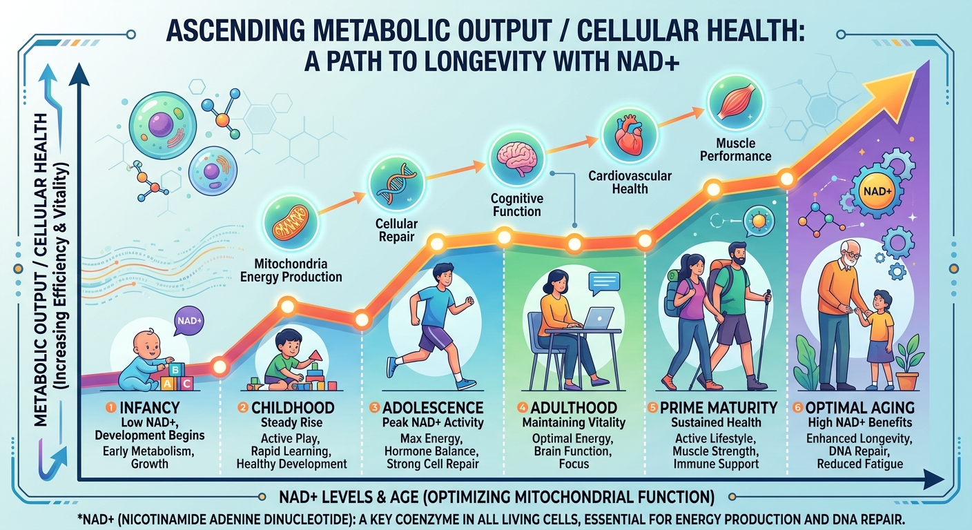 NAD+ Endurance Graph