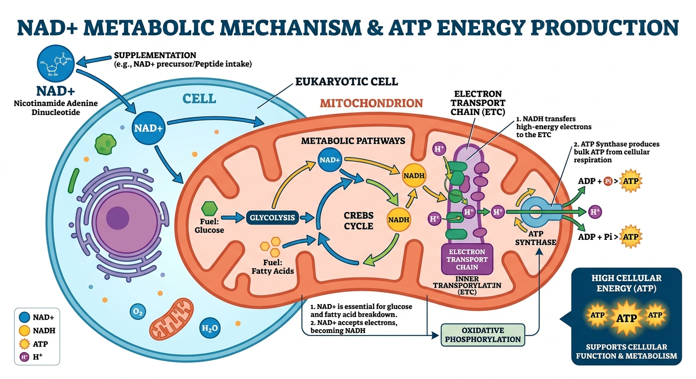 NAD+ Mitochondrial Pathway