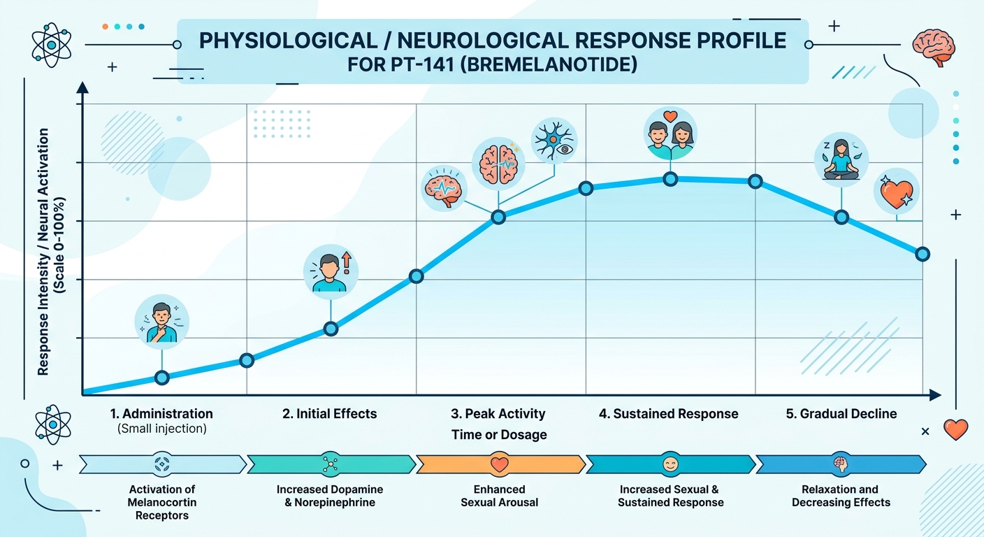 PT-141 (Bremelanotide) Receptor Expression Graph