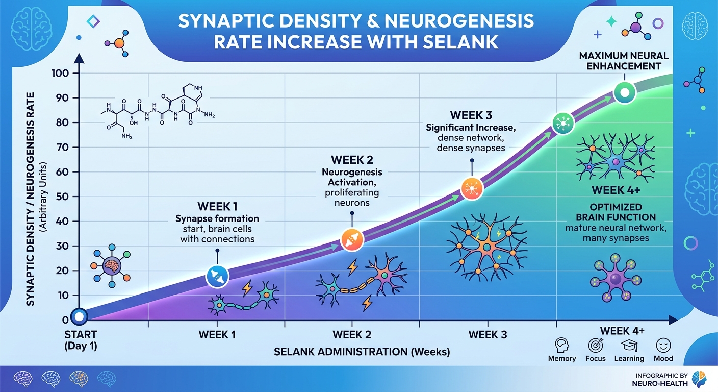 Selank Synaptic Density Metrics