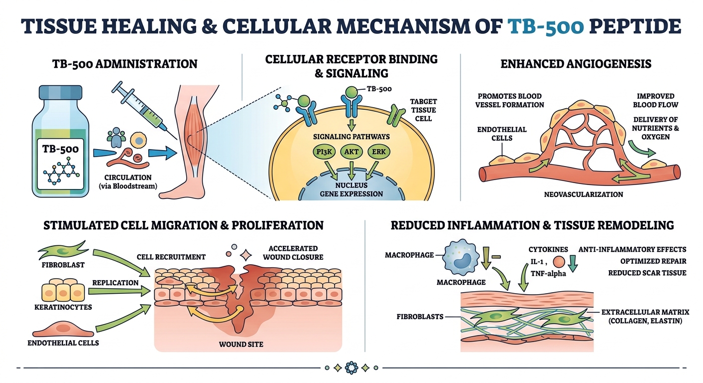 TB-500 Visual Mechanism