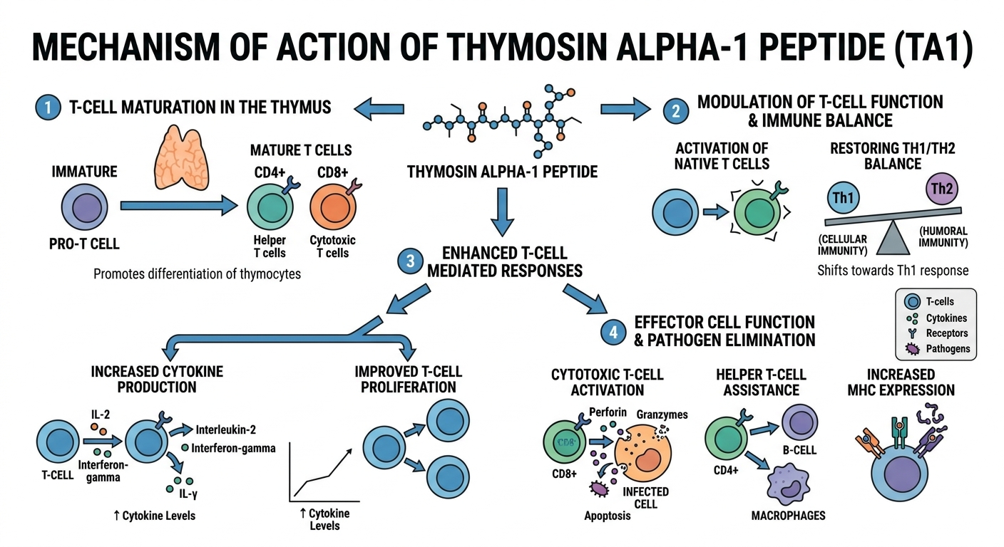 Thymosin Alpha-1 Immunological Pathway
