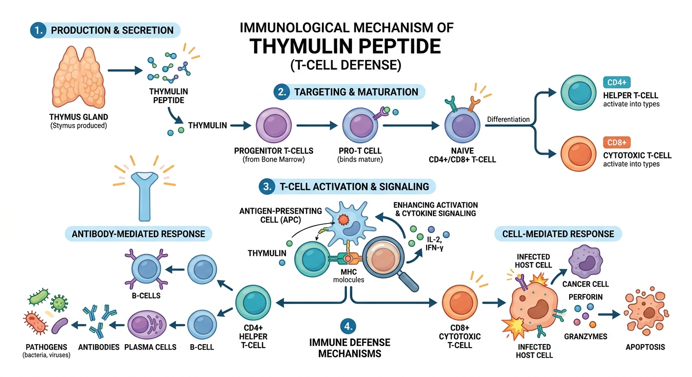 Thymulin Immunological Pathway