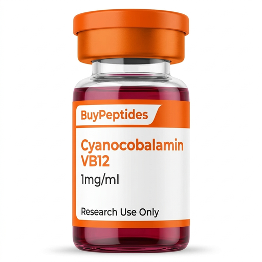 Cyanocobalamin (VB12) 1mg Research Peptide Vial