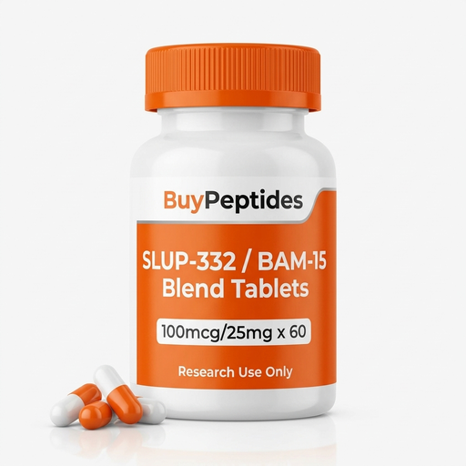 SLUP-332 / BAM-15 Blend Tablets 100mcg/25mg x 60 Research Peptide